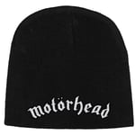 Motorhead Unisex Vuxen Logo Mössa One Size Svart Black One Size