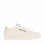 Reebok Mens Classics Club C 85 Trainers in White material_Leather - Size UK 9