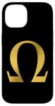 iPhone 14 Alpha Omega Letter Greek Alphabet Case