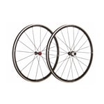 Pair Wheels Trimax 30 Clincher Track Braking Silver Rim 30mm Shimano 5250