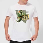 Toy Story Partysaurus Rex Men's T-Shirt - White - M