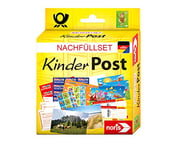 Noris 606521006 Children's Post Refill Set for the Popular Role Play - Suitable for All Children's Post Games, from 4 Years, Edition of the 90s in German Currency