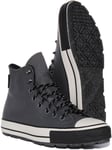 Converse A02406C Chuck Taylor All Star Leather Sherling Grey White UK 3 - 12