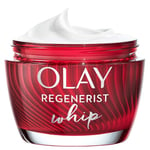 Olay Regenerist Whip Light as Air Anti-Ageing Moisturiser for Firmer Skin with Hyaluronic Acid, 50 ml