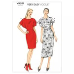 Vogue Very Easy Women's Dress Sewing Pattern, 9021