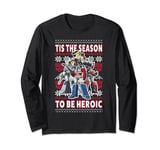 Transformers Christmas Autobots Heroic Season Ugly Sweater Long Sleeve T-Shirt