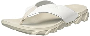 ECCO Mixte MX Flipsider Sandales, Blanc, 40 EU