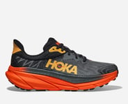 HOKA Challenger 7 Chaussures pour Homme en Castlerock/Flame Taille 47 1/3 | Route