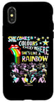 iPhone X/XS SHE COMES IN COLOURS EVERYWHERE. SHE'S LIKE A RAINBOW. Case