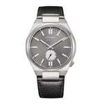 Citizen Watch TSUYOSA Automatic Small Seconds Grey Leather Strap NK5010-01H