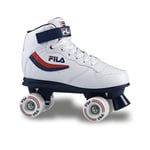 Fila Ace Rollers Quad Adulte Unisexe, Blanc/Bleu, 38