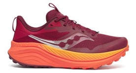 Chaussures trail saucony xodus ultra 3 rouge orange femme