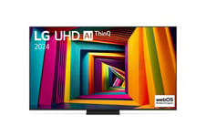 Lg 75Ut91003la, 190,5 Cm (75"), 3840 X 2160 Pixlar, 4K Ultra Hd, Smart-Tv, Wi-Fi, Svart