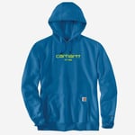 CARHARTT Sweatshirt Lightweight Logo Graphic MARINE BLUE (M)