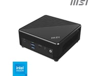 Msi Cubi N Adl-001Beu Intel Pentium N200 Max 16Gb Ram M.2 2.5Inch No Hdd Integrated Graphics Air Cooling 2Yw