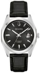 BULOVA Men's Watch Automatic Surveyor Black 96B435