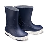 ESTRO Bottes de Pluie Enfant - Bottes Pluie Fille Botte en Caoutchouc Enfant Botte Pluie Enfant Chaussure Pluie Enfant CB01 (26/27 EU, Bleu Foncé)