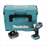 Dtd 152 T1J 18V Li-Ion Visseuse à chocs sans fil avec boîtier Makpac + 1x Batterie bl 1850 5,0 Ah Li-Ion - sans Chargeur - Makita