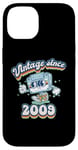 Coque pour iPhone 14 2009 Vintage Cassette Tape 16th Birthday Gift Retro Vibes