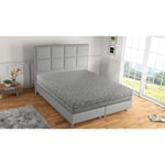 GEOFLEX - Matelas - 160 x 200 cm - Epaisseur 26 cm - Ressorts ensachés - Réversible très ferme ou équilibré