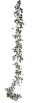Flair Flower Guirlande de Sapin avec Neige Artificielle, Guirlande de décoration glacée pour cheminée, escalier, Sapin de Noël, Guirlande de Table, Porte, décoration de Noël X'mas