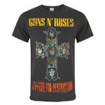 Amplified Official Mens Guns N Roses Appetite For Destruction T-Shirt - M