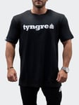 Tyngre T-Shirt Loose Fit Logo Mens Black XL, Träningskläder