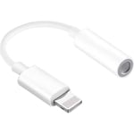 Hicollie®pour Lightning à 3.5 mm casque jack audio câble convertisseur adaptateur aux musique pour iPhone 7 8 plus X XR écouteur Spl