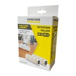 GENUINE KARCHER Pk 2 Yellow Roller Set to fit FC 3 & FC 5 (2055006 2.055-006.0)