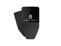 Trezor Safe 3 Crypto Hardware Wallet - Svart