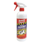 BARRIERE A INSECTES Spécial Fourmis et autres rampants, Prêt à l'emploi, 750 ml, BARFOPRET