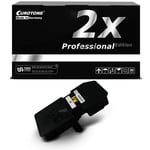 2x Eurotone per Cartridge Black Replaces Kyocera TK5240 TK-5240K TK5240K TK 5240