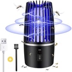 Destructeur d'insectes électrique 2 en 1 - Lampe à moustiques électrique - Piège à Insectes avec Lampe UV - Piège à moustiques électrique - pour Chambre à Coucher, Camping, Jardin, intérieur et