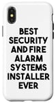 iPhone X/XS Best Security And Alarms System Installer Ever Case