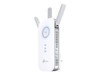 TP-Link RE550, Verkkolähetin ja -vastaanotin, 1300 Mbit/s, 10,100,1000 Mbit/s, Ulkoinen, 2.4 GHz =20dBm, 5 GHz =23dBm, 10/100/1000Base-T(X)