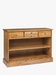 Laura Ashley Garrat 4 Drawer Console Table, Honey