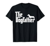 The Dogfather Dachshund Funny Father Dog Lover Wiener T-Shirt