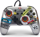 Manette Filaire Améliorée Pour Nintendo Switch, Modèle Switch Oled Et Nintendo Switch Lite, Accessoire De Jeu, Manette De Jeu, Manette Filaire, Sous Licence Officielle - Mario Kart