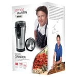 James Martin Wahl ZX992 Spice Herbs Nuts Coffee Beans Grinder 150w, Black/Silver