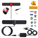 Digital TV Receiver 4K Amplifier Booster Protable HDTV Antenna  Home