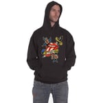 The Rolling Stones Unisex Adult Tattoo You Lick Hoodie - XL