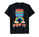 Pop It Rainbow Fidget Toy for Kids T-Shirt