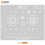 Pochoir De Reballage Sam 1-17 Bga Sam13 Sam14 Pour Samsung A70 A80 A90 Note Exynos7870 9611,Puissance Ic Audio Cpu Maille En Acier En Étain - Type Sam9