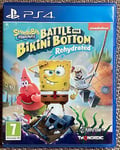 PS4 - Spongebob SquarePants  Battle for Bikini Bottom - Rehydrated -  - T1362z