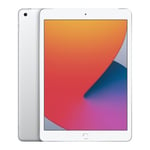 iPad 8 (2020) 128GB WiFi Sølv Nettbrett, 10,2", Grade A 90%