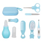 8pcs Baby Healthcare Grooming Kit Newborn Nursery Care Set With Hair Brush N FST