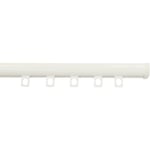 DECORAIL - Tringle rail pour rideau en aluminium L.6 m Coloris - Blanc