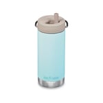 Klean Kanteen TKWide Isolerad Flaska med Vridkork - Blue Tint