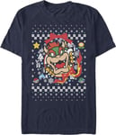 Bowser Ugly Faux Knit Super Mario Bros. T-Shirt