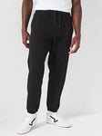 Vans Men's Basic Relaxed Fleece Pant - Black, Black, Size M, Men